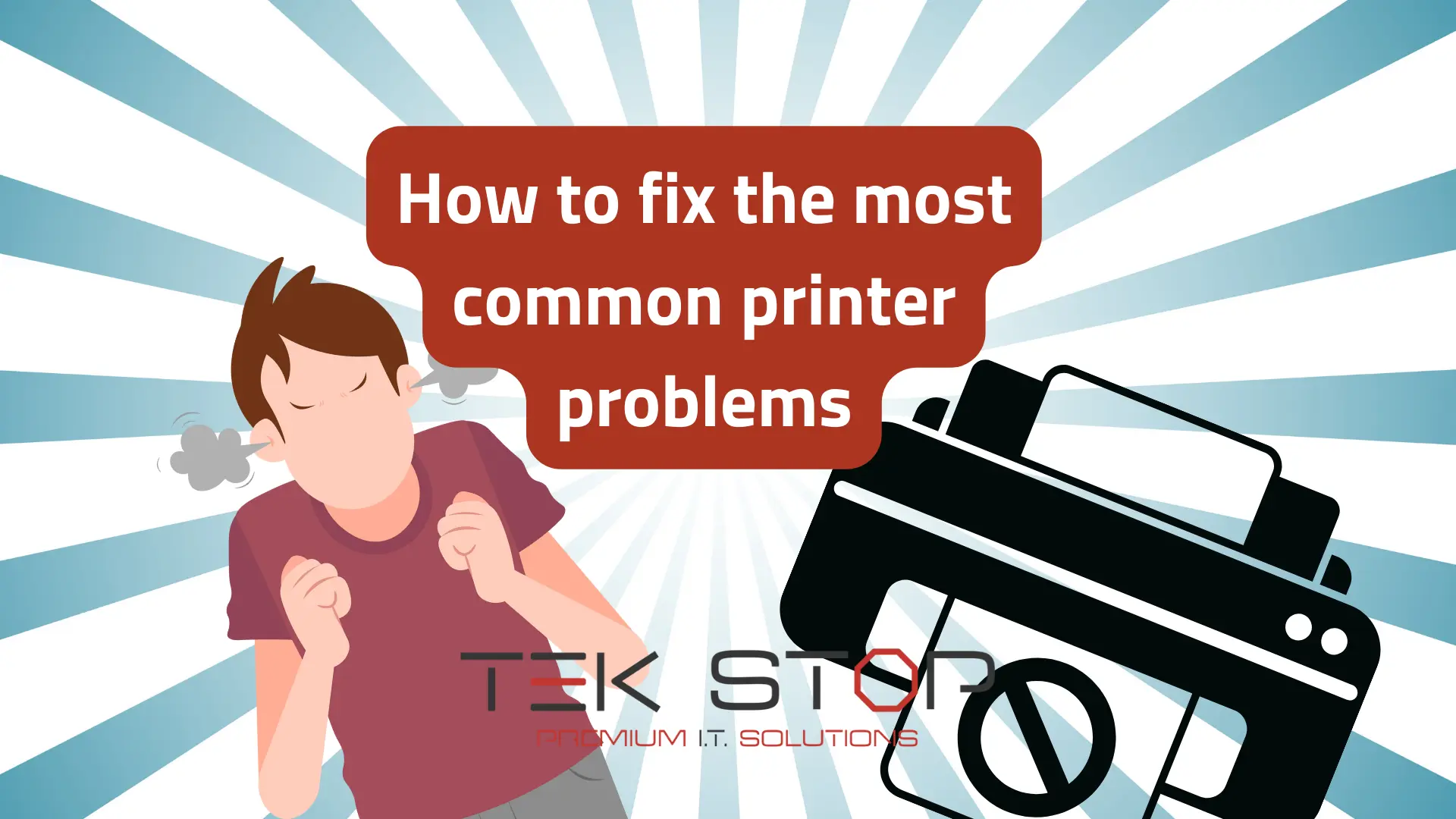 How to fix the most common printer problems